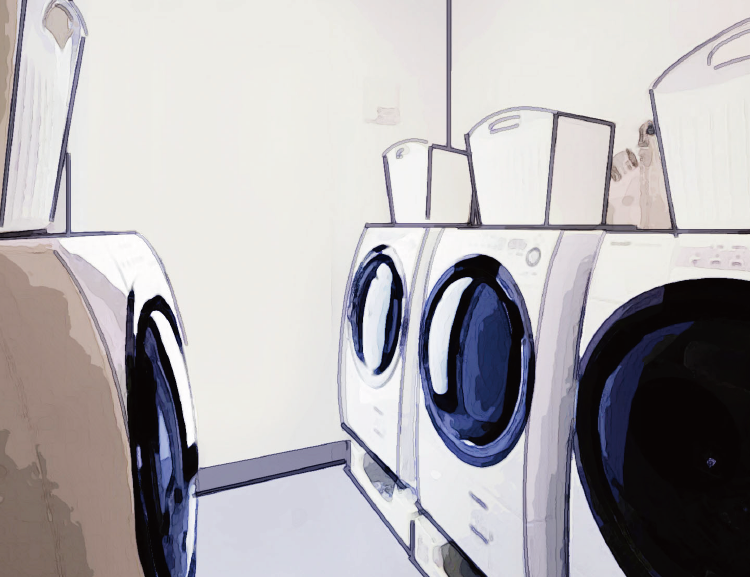 共用ドラム式洗濯乾燥機